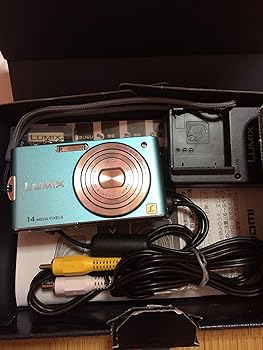 【中古】パナソニック デジタルカメラ ルミックス フローラルブルー DMC-FX66-A|COCOHOUSE