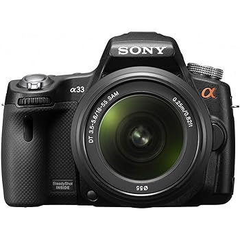 【中古】SONY デジタル一眼レフ α33(ズームレンズキット) ブラック SLT-A33L｜COCOHOUSE