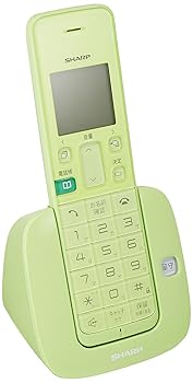 【中古】シャープ デジタルコードレス留守番電話機 親機のみ 1.9GHz DECT準拠方式 グリーン系 JD-S07CL-G｜COCOHOUSE