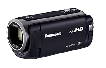 【中古】パナソニック HDビデオカメラ W570M ワイプ撮り 90倍ズーム ブラック HC-W570M-K|COCOHOUSE