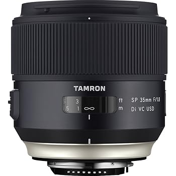 【中古】Tamron AFF012N-700 SP 35mm F/1.8 Di VC USD (モデル F012) Nikon用。