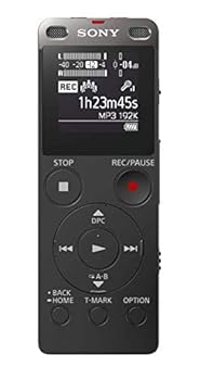 【中古】ソニー ステレオICレコーダー FMチューナー付 4GB ブラック ICD-UX560F/B
