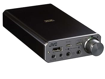 【中古】JVC ポータブルヘッドホンアンプ ハイレゾ音源相応う SU-AX01
