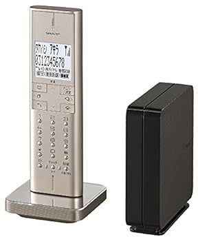 【中古】シャープ 電話機 コードレス 迷惑電話機拒否機能 ゴールド系 JD-XF1CL-N｜COCOHOUSE 11,151円