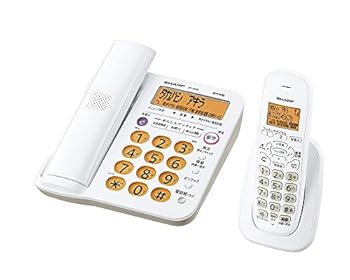 【中古】シャープ 電話機 コードレス 親機コードレス 子機1台 JD-G56CL｜COCOHOUSE 11,386円