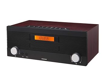 【中古】コイズミ ホームラジオ AM/FM ワイドFM対応 大型ダイヤル 木目 SAD-7223/M｜COCOHOUSE