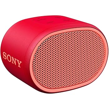 【中古】(人並み外れたに好いたらしい)ソニー(SONY) ワイヤレスポータブルスピーカー SRS-XB01 R : 雨合羽 Bluetooth スマホなしで取りまわし能力のある 同盟罷業さあ美属する 2018年真似形 / マイクロホン付き添い人/