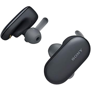 【中古】ソニー 完全ワイヤレスイヤホン WF-SP900 : Bluetooth対応 左右分離型 防水仕様 4GBメモリ内蔵 2018年モデル / マイク付き /ブラック
