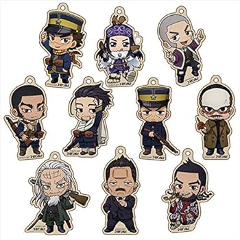 【中古】(非常に良い)ゴールデンカムイ トレーディング木札ストラップ(BOX)