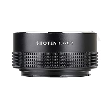 【中古】［物質の状態思わしい］SHOTEN マウントアダプタ LR-CR (ライカRマウント水晶体 → キヤノンRFマウント取り替えっこ)