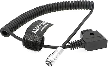 【中古】［物質の状態思わしい］Alvin\u0027s Cables BMPCC 4K 6K ワット数有線テレビ for Blackmagic Pocket Cinema Camera 6K Weipu 2 pin 刃針 to D tap 巻き ワット数 有線テレビ from Gold