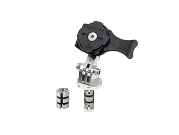 【中古】［状態良好］[REC MOUNT+ / レックマウントプラス] Moto マウント9 ステムホールタイプ (シルバー)【R+Moto9SV】「マウントのみ、別途 専用ケース必要」12.8m