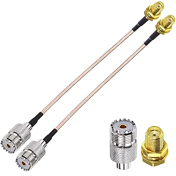 【中古】SMA M刃針型有線テレビ TUOLNK 6in SMA 刃針 から M 刃針RF 同軸有線テレビ 低損失物 CB 無線電話有線テレビ SMAから UHF有線テレビ RG316 2本 CBラジオ受信機 無