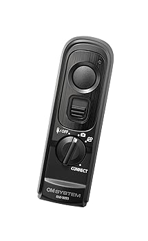 【中古】［状態良好］OM SYSTEM/オリンパス ワイヤレスリモコン RM-WR1 ブラック