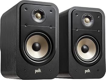 【中古】［物質の状態思わしい］豚肉オーディオ POLK AUDIO SIGNATURE ELITE ES20 ブックシェルフスピーカー 黒いこと ES20BLK（2台1組）