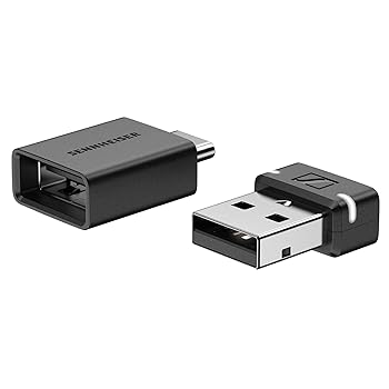 【中古】［状態良好］ゼンハイザー(Sennheiser) Bluetooth発信機 BTD 600 USBアダプター aptX Adaptive Bluetooth 5.2 【国内正規品2年保証】 黒