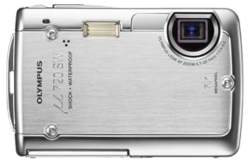 【中古】OLYMPUS デジタルカメラ μ720SW シャイニーシルバー μ720SWSLV|COCOHOUSE