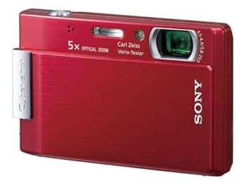 【中古】SONY デジタルカメラ Cyber-Shot(サイバーショット) T100 レッド DSC-T100 R｜COCOHOUSE