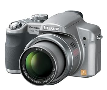 【中古】パナソニック デジタル写真器 LUMIX (ルミックス) しろがね色 DMC-FZ18-S
