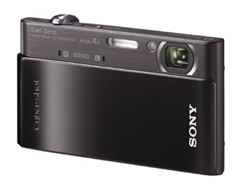【中古】SONY デジタル写真機 Cyber-Shot(サイバーショット) T900 (1210万絵素／光学x4／デジタルx8／黒いこと) DSC-T900／B