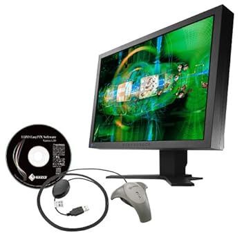 【中古】NANAO FlexScan 24.1in 広広としたTFT管する EASYPIX役立つこと 黒いこと SX2462W-PXBK