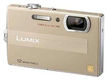 【中古】パナソニック デジタル写真機 LUMIX (ルミックス) FP8 ゴールド DMC-FP8-N