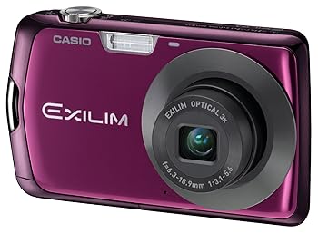 【中古】CASIO デジタルカメラ EXILIM EX-Z330 パープル EX-Z330PE