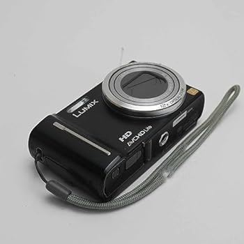 【中古】パナソニック デジタル写真機 ルミックス 黒いこと DMC-TZ10-K