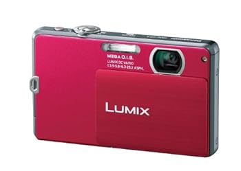 【中古】パナソニック デジタル写真機 LUMIX FP3 赤いこと DMC-FP3-R 1410万絵素 光学4倍望遠レンズ 3.0型タッチパネル