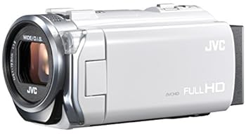 【中古】JVCKENWOOD JVC ビデオカメラ EVERIO 内蔵メモリー32GB ホワイト GZ-E765-W｜COCOHOUSE