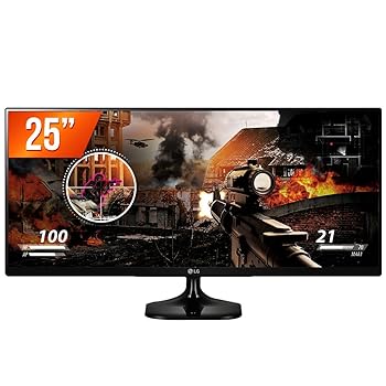 【中古】LG 25UM58-P 25\" Full 固定ディスク IPS Negro pantalla para マイコン"