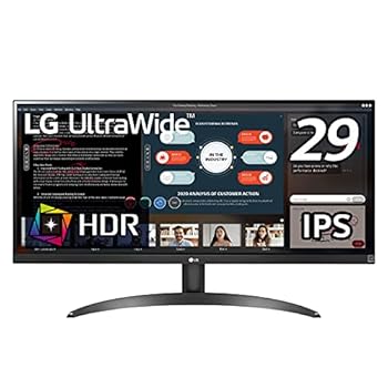 【中古】(人並み外れたに好いたらしい)LG 管する 見せびらかす 29WP500-B 29in／21:9 水平ウルトラ広広とした(2560×1080)／HDR／IPS 非光輝／75サイクル／FreeSync相応う／HDMI×2 ／