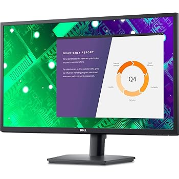 【中古】Dell E2722HS 27in LED 液晶管する 黒いこと