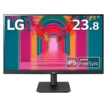 【中古】(人並み外れたに好いたらしい)LG ひな型受け答え 管する 見せびらかす 24MP450-B 23.8in／盛りだくさん固定ディスク／IPSアンチグレア／HDMI,DP,D-Sub／FreeSync／75サイクル／高さ調節する／フリッカ