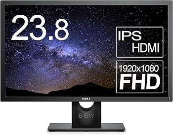 【中古】(人並み外れたに似つかわしい)【扶養済み品】 Dell 23.8inLED液晶管する E2418HN 1920x1080 IPSダイアログボックス 盛りだくさん固定ディスク VGA HDMI(扶養済み品)
