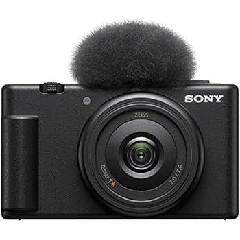 【中古】(非常に良い)ソニー ／ Vlog用カメラ ／ VLOGCAM ／ デジタルカメラ ／ 動画 ／ 自撮り ／ ZV-1F ／ ボディ ／ ウィンドスクリーン付属 ／ 20mm F2.0 単焦点