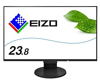 【中古】【整備済品】EIZO FlexScan 23.8インチ ディスプレイ モニター (フルHD／IPSパネル／ノングレア／ブラック／) EV2451-RBK カラー液晶モニター 4
