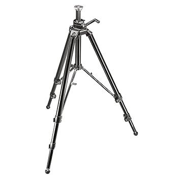 【中古】Manfrotto 475B 三脚-ブラック。
