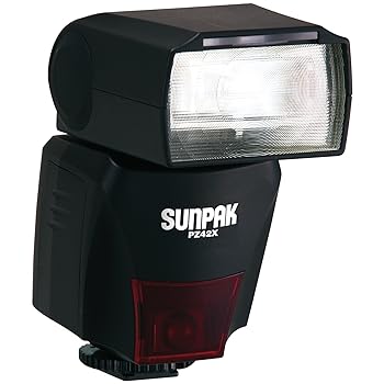 【中古】SEA\u0026SEA SUNPAK フラッシュ デジタル一眼レフ対応ストロボ PZ42X キヤノン用 PZ42X CA