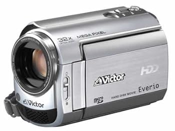 【中古】JVCケンウッド ビクター Everio ハードディスクムービー60GB プレシャスシルバー GZ-MG360-S