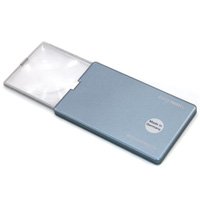 【中古】エッシェンバッハ LEDライト付き ポケットルーペ easy POCKET イージーポケット 4倍 152122 メタリックブルー 1521-22