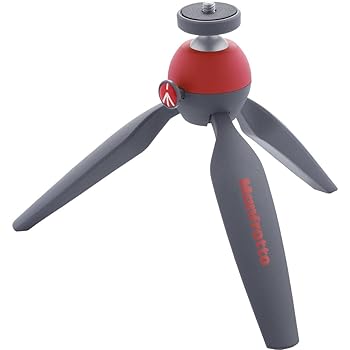 【中古】(未使用品)Manfrotto PIXI Mini Table Top Tripod (Red & Gray)｜COCOHOUSE