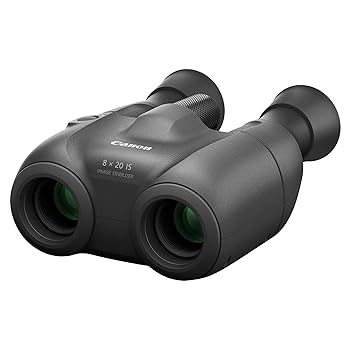 【中古】キヤノン 小型望遠鏡 BINCULARS 8X20 IS 黒いこと