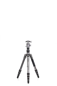 【中古】(非常に良い)Benro Batアルミワンシリーズ 5脚セクショントラベル三脚／一脚 VX20ボールヘッド付き