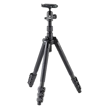 【中古】Velbon(ベルボン) カーボン三脚 GUT-E643 4段 レバーロック 脚径28mm 中型 自由雲台 (トルク調整対応) コマ止め方式 クイックシュー対応 カーボ|COCOHOUSE
