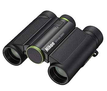 【中古】Nikon 防振小型望遠鏡 10x25 STABILIZED GREEN 手ブレ手を加える付き添い人 10倍25差しわたし 緑であること STB10X25GR