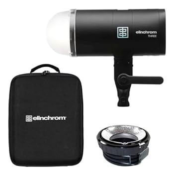 【中古】(未当て嵌める品)Elinchrom スリーオフカメラフラッシュキット(EL20941.1)