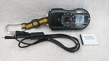 【中古】PENTAX 防水デジタルカメラ PENTAX WG-3 ブラック 1cmマクロ マクロスタンド付属 LEDライト PENTAX WG-3BK 12685|COCOHOUSE