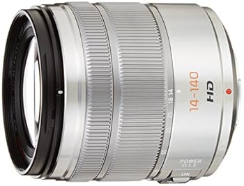 【中古】パナソニック 標準ズームレンズ マイクロフォーサーズ用 ルミックス G VARIO 14-140mm／F3.5-5.6 ASPH.／POWER O.I.S. シルバー H-FS14140-S