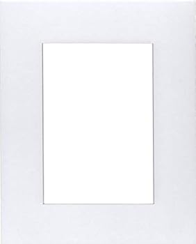 【中古】16x20 無酸っぱみホワイトコアピクチャーマット 11x14の第八芸術用 白いこと